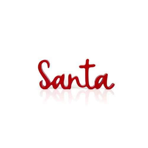 Χριστουγεννιάτικο Ξύλινο Διακοσμητικό ''SANTA'' σε 2 μεγέθη Χριστουγεννιάτικο Ξύλινο Διακοσμητικό ''SANTA'' σε 2 μεγέθη
