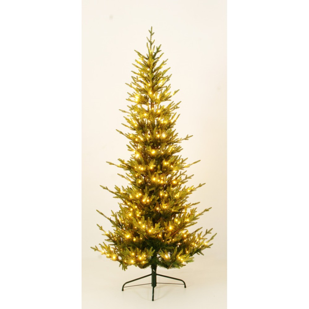 Δέντρο Norway Slim 190 Led 150cm με plastic pvc φύλλωμα mix Δέντρο Norway Slim 190 Led 150cm με plastic pvc φύλλωμα mix