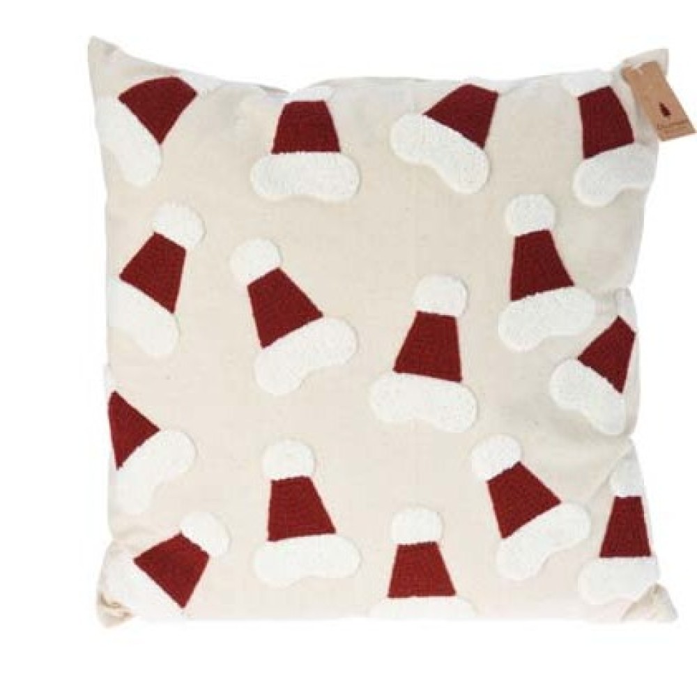 Μαξιλάρι Santa & Candy 45x45cm σε 2 σχέδια. Μαξιλάρι Santa & Candy 45x45cm σε 2 σχέδια.
