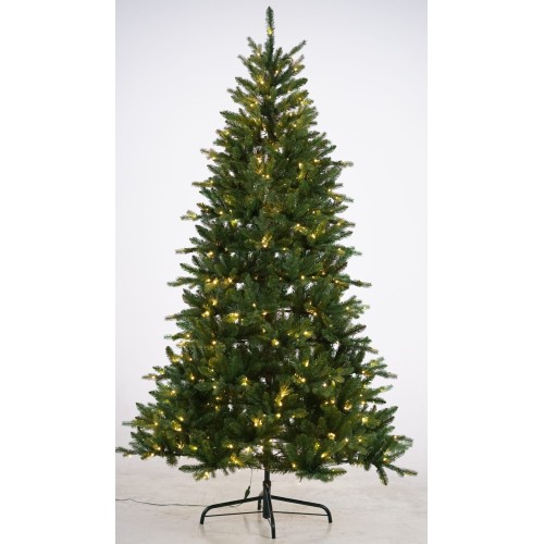 Δέντρο Dallas 210cm με 400 λευκά led Δέντρο Dallas 210cm με 400 λευκά led