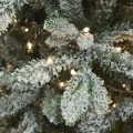 Δέντρο Argentina Flocked 240cm με 450 λευκά led Δέντρο Argentina Flocked 240cm με 450 λευκά led