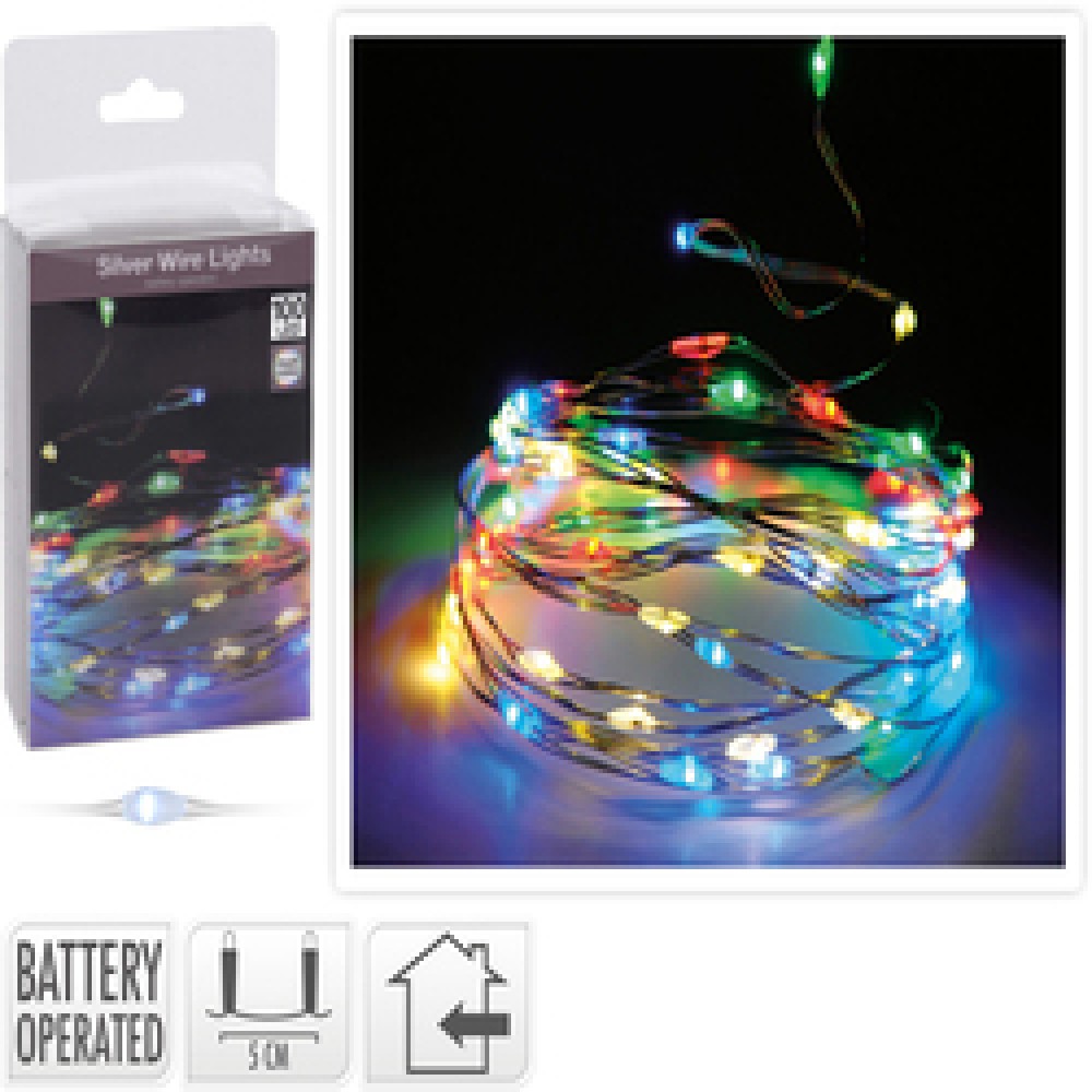 100 λαμπάκια led μπαταρίας σύρμα πολύχρωμα 100 λαμπάκια led μπαταρίας σύρμα πολύχρωμα