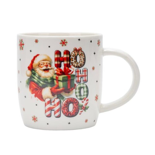 Κούπα κεραμική με Άγιο Βασίλη ho ho ho 350ml Κούπα κεραμική με Άγιο Βασίλη ho ho ho 350ml