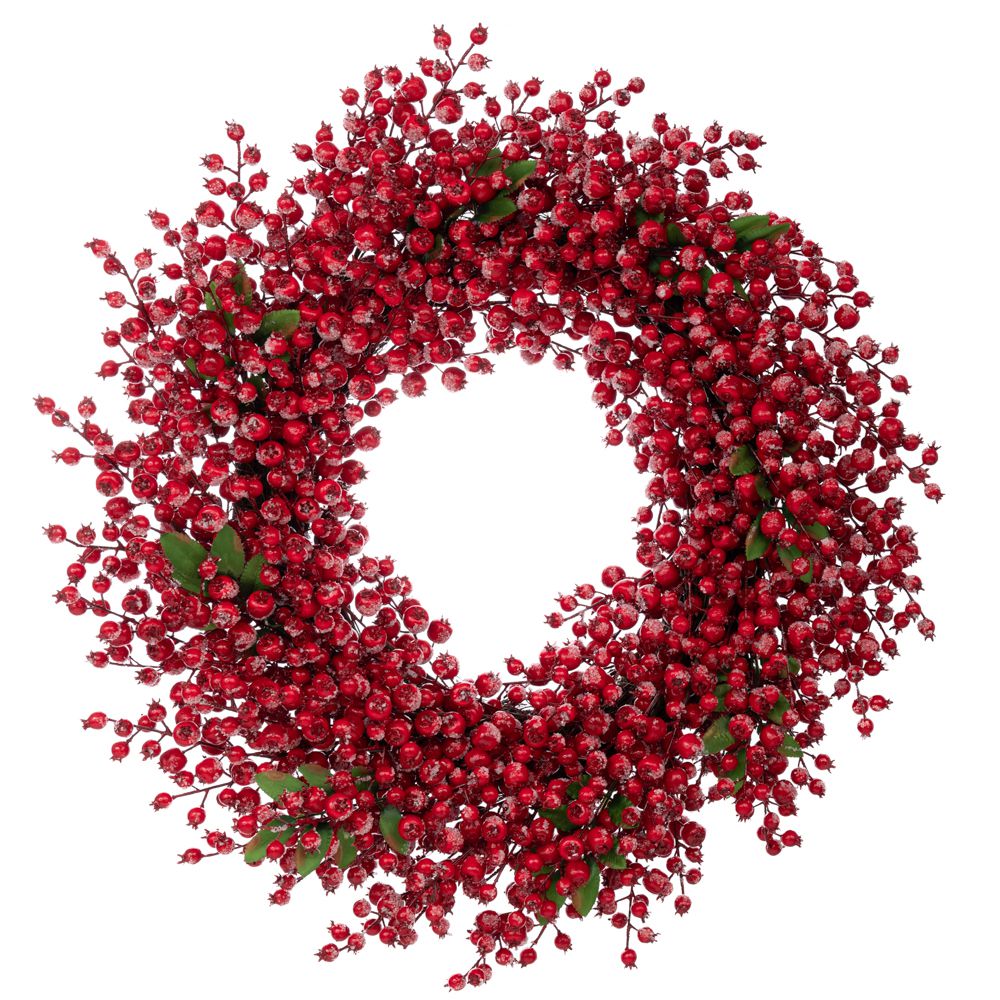 Στεφάνι κόκκινο με berries Φ73εκ Στεφάνι κόκκινο με berries Φ73εκ