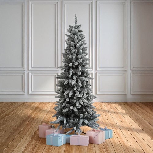 Δέντρο Flocked Pencil 150cm