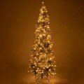 Δέντρο Pre Lit Flocked Carolina Pine 210cm 300Led