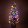 Δέντρο Pre Lit Iceland Potted Fir 180cm 180Led RGB λευκά και πολύχρωμα Δέντρο Pre Lit Iceland Potted Fir 180cm 180Led RGB λευκά και πολύχρωμα