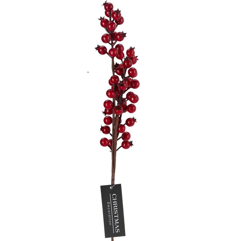 Κλαδί με κόκκινα berries 60εκ
