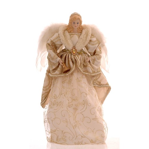 Κορυφή άγγελος 40,5εκ χρυσό με τρομπέτα Κορυφή άγγελος 40,5εκ χρυσό με τρομπέτα