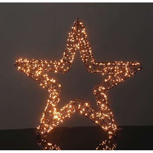 Αστέρι φωτιζόμενο θερμό με φλας 36x3cm 3D 800LED Αστέρι φωτιζόμενο θερμό με φλας 36x3cm 3D 800LED