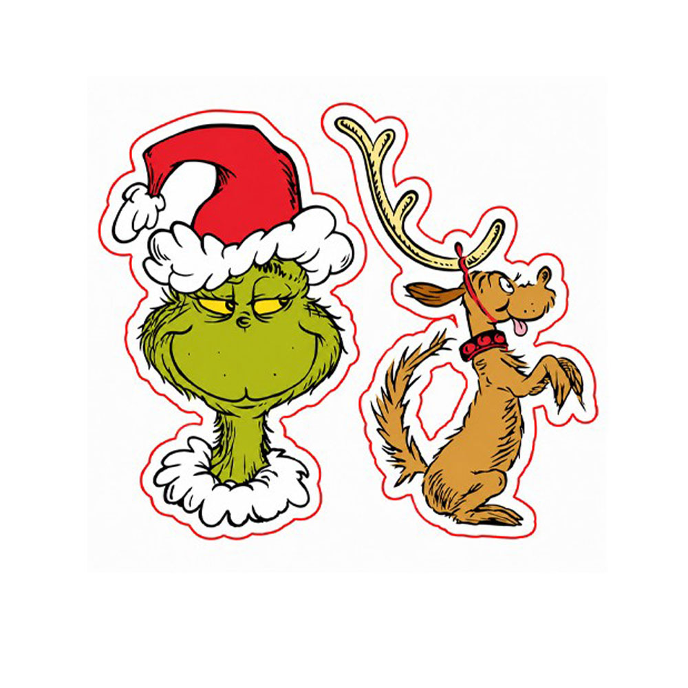 Διακοσμητικά αυτοκόλλητα gel Παραθύρου Grinch σε 4 σχέδια 24.5εκ Διακοσμητικά αυτοκόλλητα gel Παραθύρου Grinch σε 4 σχέδια 24.5εκ