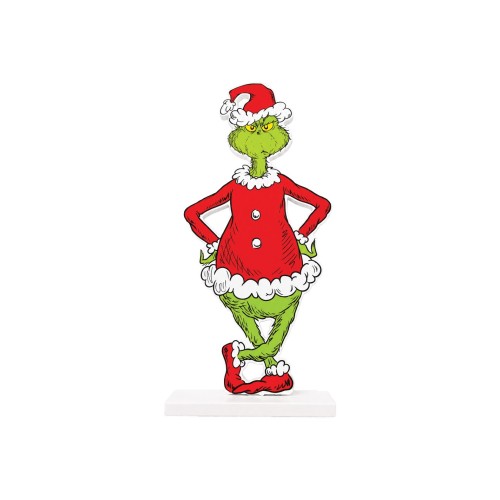 Ξύλινο Διακοσμητικό Κατσούφης Grinch 40εκ Ξύλινο Διακοσμητικό Κατσούφης Grinch 40εκ