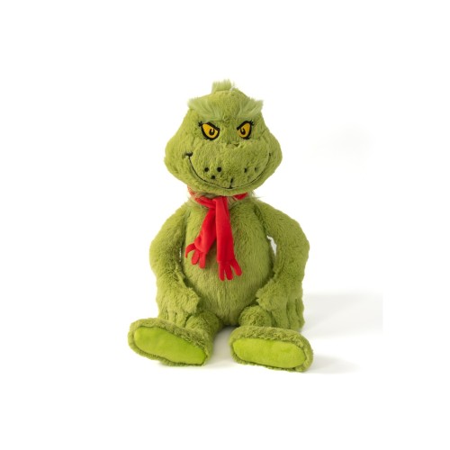 Λούτρινο ''Grinch'' με Κασκόλ 60εκ