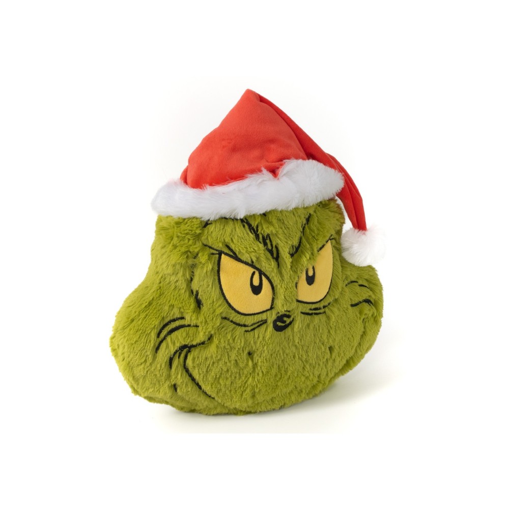 Λούτρινο ''Grinch'' μαξιλάρι 32εκ