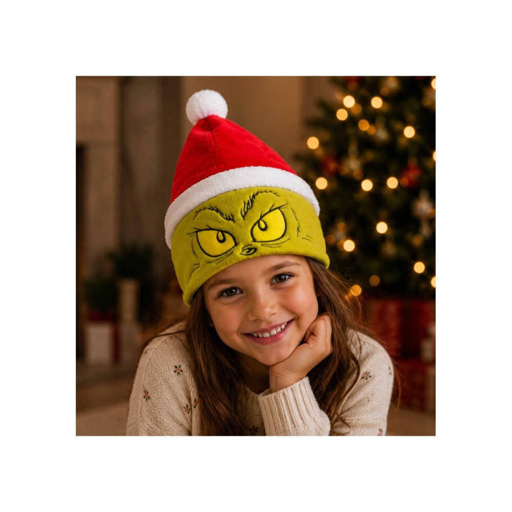 Παιδικός Σκούφος Κεφάλι Grinch 34εκ Παιδικός Σκούφος Κεφάλι Grinch 34εκ