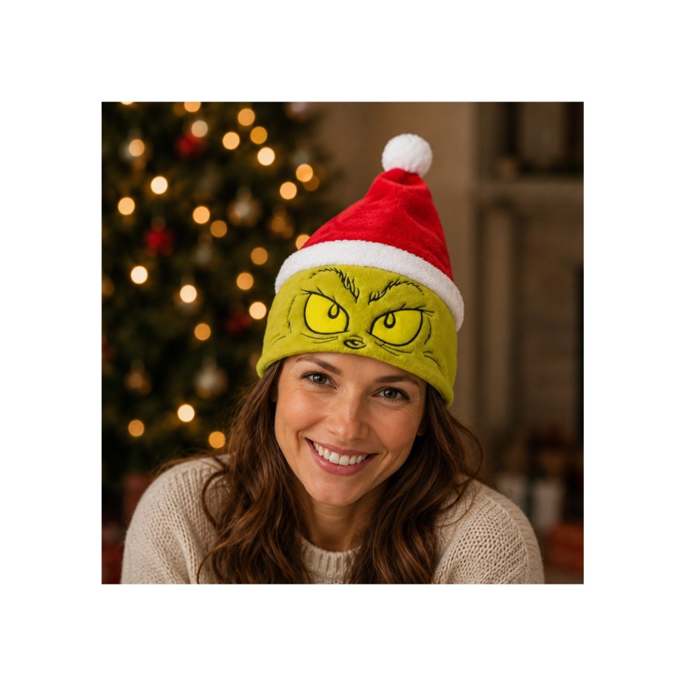 Σκούφος Ενηλίκων Κεφάλι Grinch 41εκ