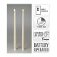 Σετ 2 led κεριά Βιέννης 27cm,control & timer 2 χρώματα