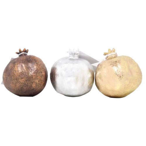 Ρόδι resin σε 3 χρώματα 9x11cm Ρόδι resin σε 3 χρώματα 9x11cm