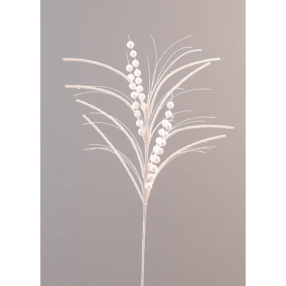 Κλαδί λευκό με glitter 76cm Κλαδί λευκό με glitter 76cm