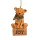 Στολίδι resin αρκουδάκι JOY 8cm