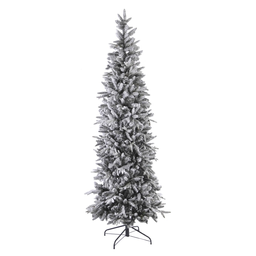 Δέντρο χιονισμένο Manaraga Flock Slim 1,80cm. Δέντρο χιονισμένο Manaraga Flock Slim 1,80cm.
