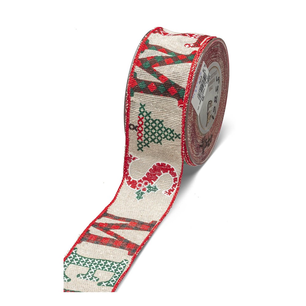 Κορδέλα old fashion christmas 5.5εκ 9.10μέτρα Κορδέλα old fashion christmas 5.5εκ 9.10μέτρα