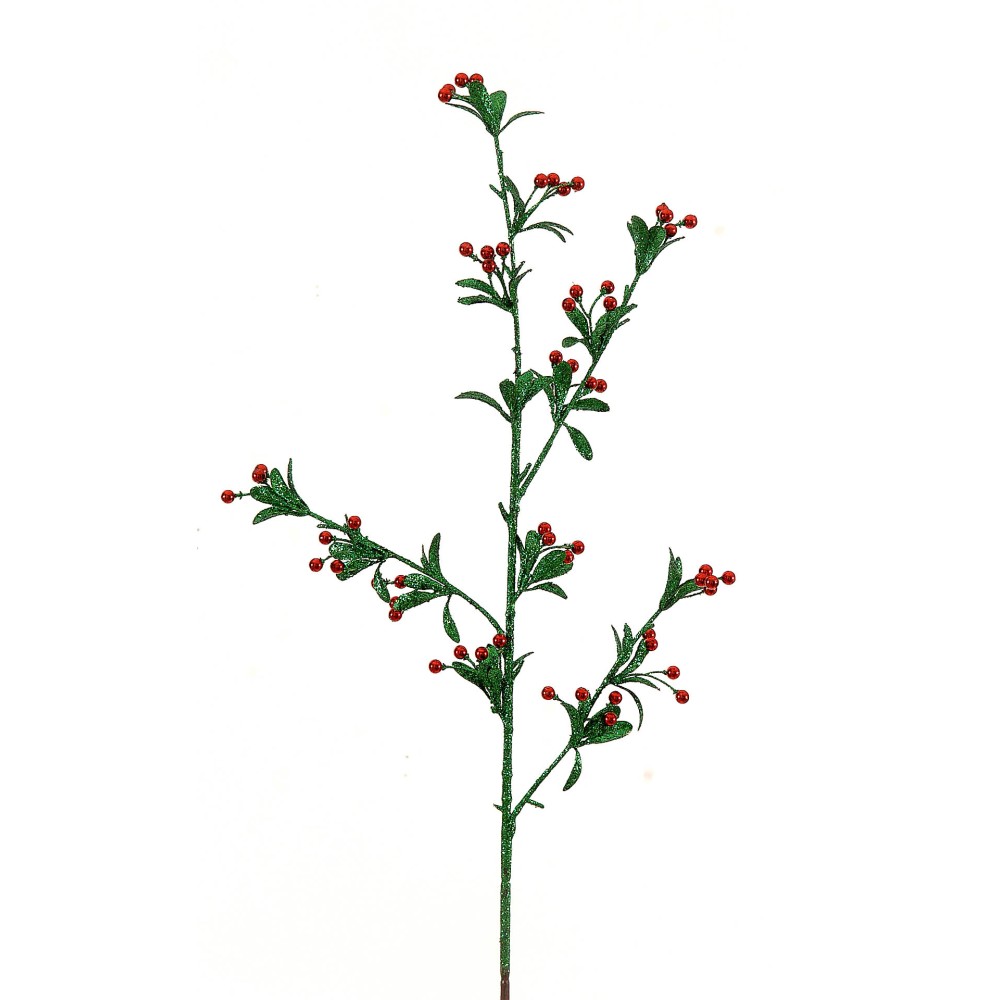 Κλαδί με berries γκλίτερ 99εκ Κλαδί με berries γκλίτερ 99εκ