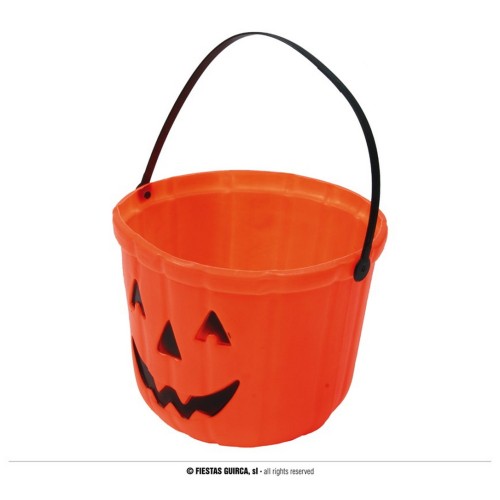 Κουβαδάκι Halloween κολοκύθα 20εκ. Κουβαδάκι Halloween κολοκύθα 20εκ.