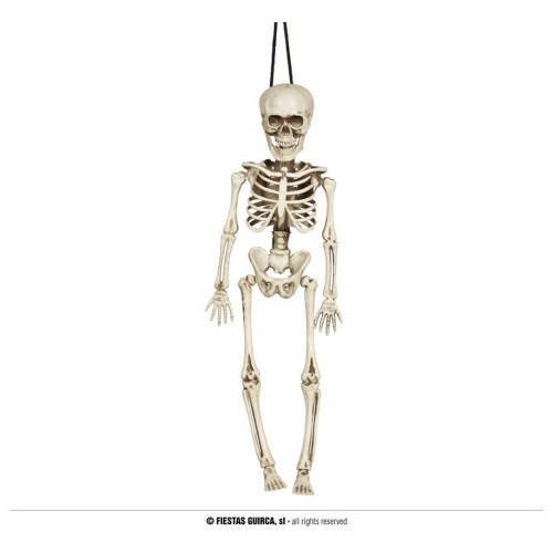 Σκελετός halloween κρεμαστός πλαστικός 40cm Σκελετός halloween κρεμαστός πλαστικός 40cm