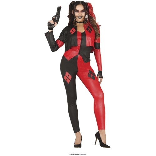 Στολή Harley Quinn Deluxe βασίλισσα του Χάρλεμ ενηλίκων Στολή Harley Quinn Deluxe βασίλισσα του Χάρλεμ ενηλίκων