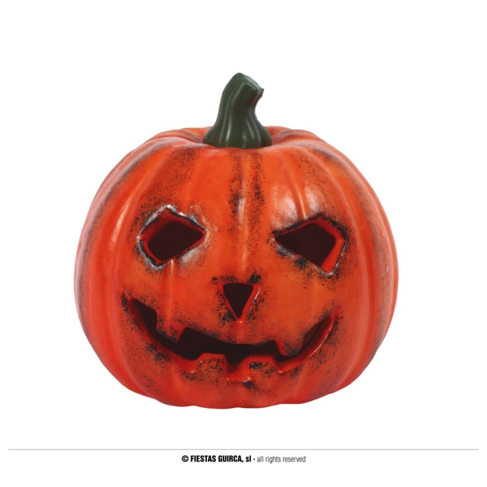 Διακοσμητική Κολοκύθα Halloween με φως 16εκ