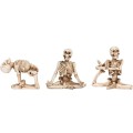 Σκελετός Yoga Halloween 9.5x9cm 3 σχέδια.