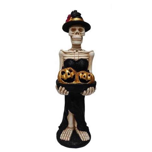 Διακοσμητικό Halloween σκελετός με φως 81εκ.
