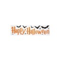 Διακοσμητικά αυτοκόλλητα ¨Happy Halloween¨ σε 2 σχέδια.
