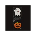 Διακοσμητικά Αυτοκόλλητα Halloween με Στρας 30,5Χ10,5εκ.