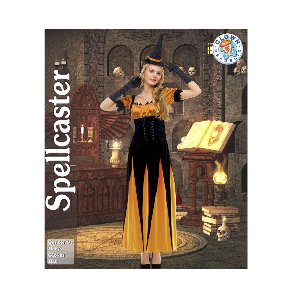 Στολή Μάγισσα Φόρεμα Spellcaster Στολή Μάγισσα Φόρεμα Spellcaster