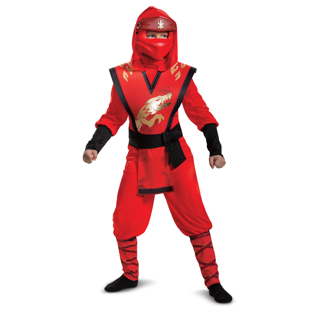 Στολή ninja legacy Deluxe κόκκινη Στολή ninja legacy Deluxe κόκκινη
