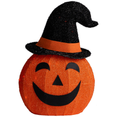 Διακοσμητική Κολοκύθα Halloween Με Φως 50cm Διακοσμητική Κολοκύθα Halloween Με Φως 50cm