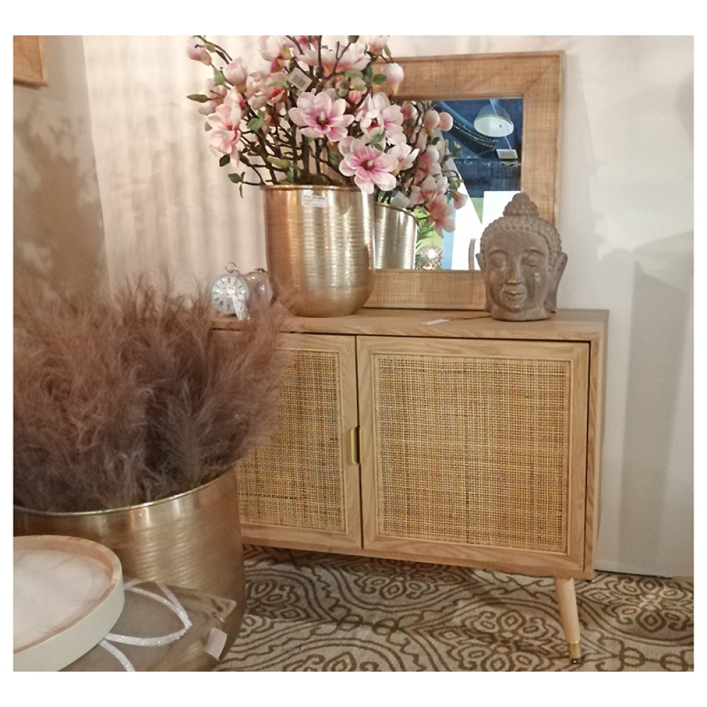Μπουφές σχ.ψάθα με 2 πόρτες 100x40x70cm Μπουφές σχ.ψάθα με 2 πόρτες 100x40x70cm