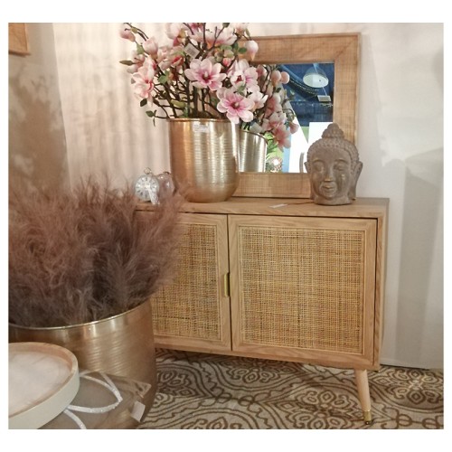 Μπουφές σχ.ψάθα με 2 πόρτες 100x40x70cm Μπουφές σχ.ψάθα με 2 πόρτες 100x40x70cm