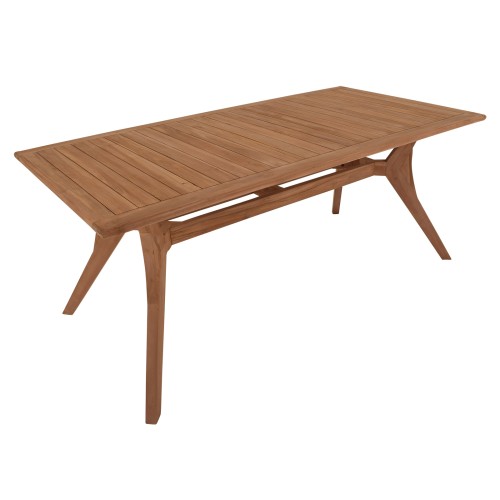 Τραπέζι Teak Jasmine/T 180x90xY.75cm Τραπέζι Teak Jasmine/T 180x90xY.75cm