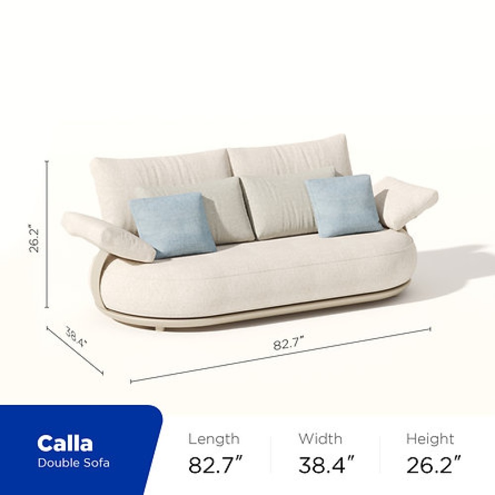 Calla 2C Lounge Set 5 τεμαχίων