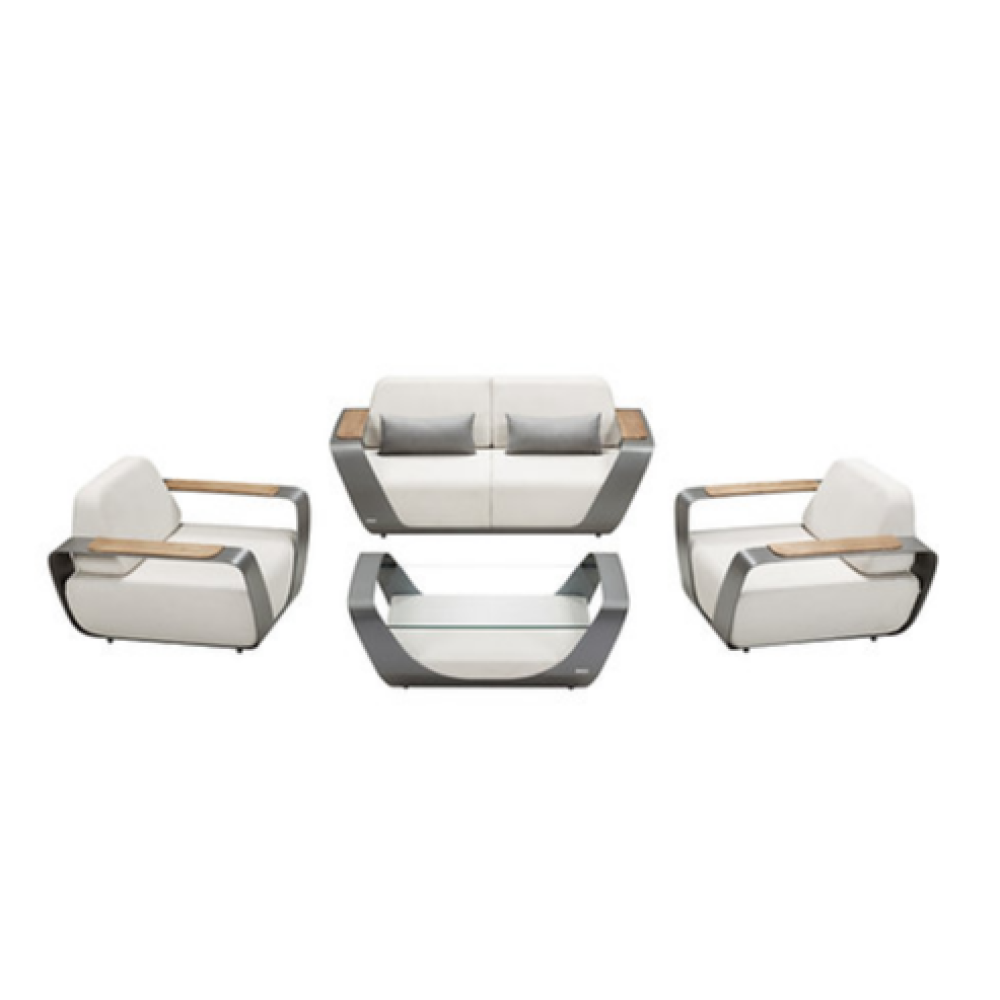 Onda Lounge set 2 σαλόνι αλουμινίου Onda Lounge set 2 σαλόνι αλουμινίου