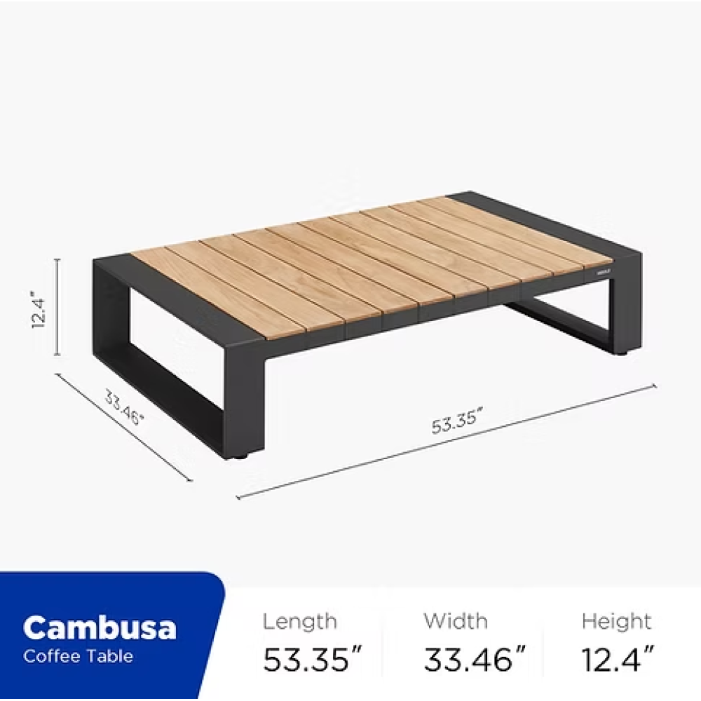 Cambusa-3* Lounge Set σαλόνι κήπου αλουμινίου