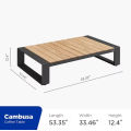 Cambusa-3* Lounge Set σαλόνι κήπου αλουμινίου