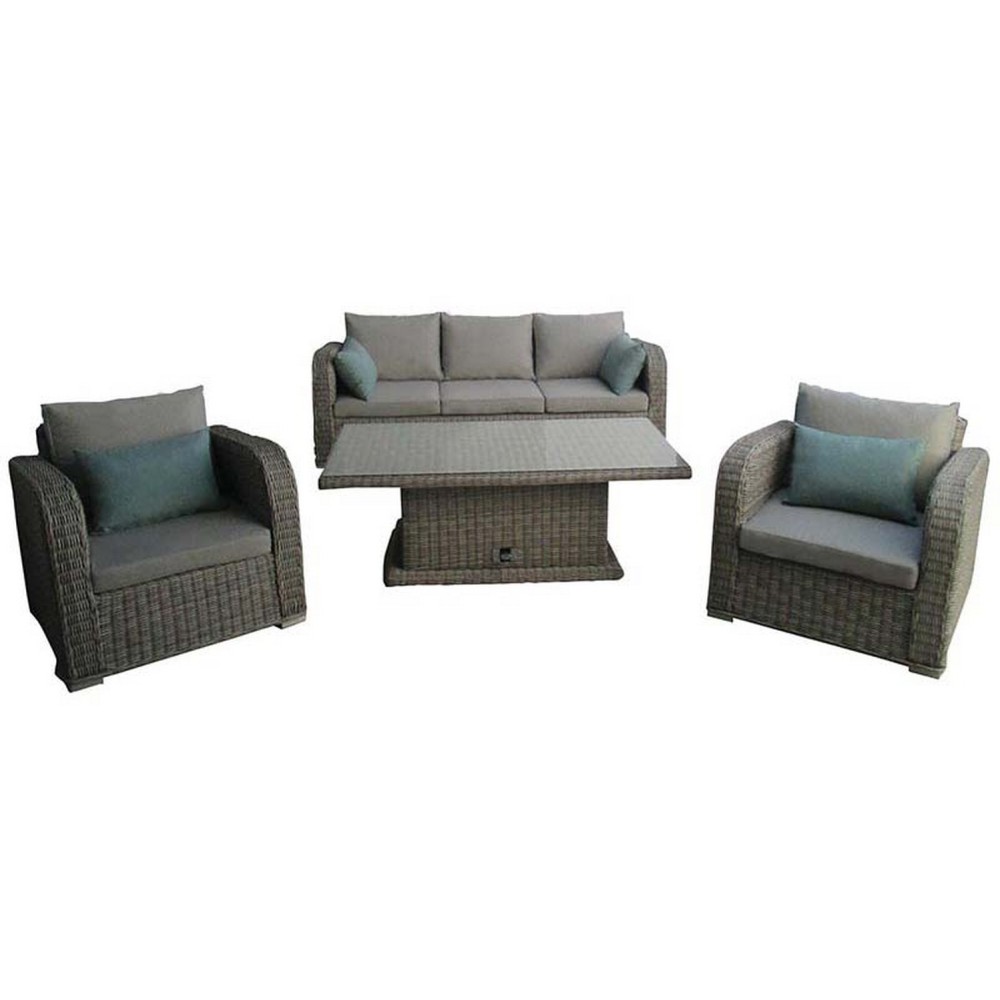 "Σαλόνι Wicker-Rattan / 4 τεμ. Sarah "Σαλόνι Wicker-Rattan / 4 τεμ. Sarah