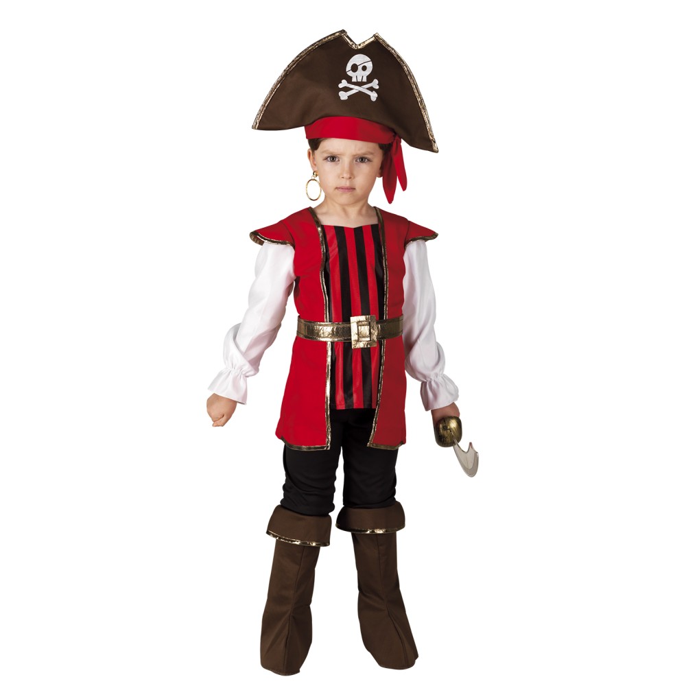 Στολή Πειρατής Red Pirate για αγόρια Στολή Πειρατής Red Pirate για αγόρια