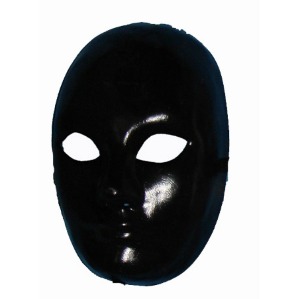 Μάσκα Βενετίας Paper Mache μαύρη Μάσκα Βενετίας Paper Mache μαύρη