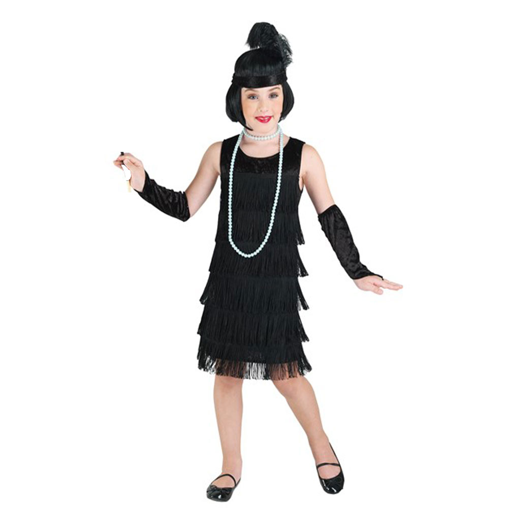 Τσάρλεστον Elegant Flapper στολή για κορίτσια