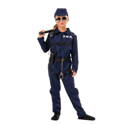 Στολή Swat κορίτσι ολόσωμη φόρμα Στολή Swat κορίτσι ολόσωμη φόρμα